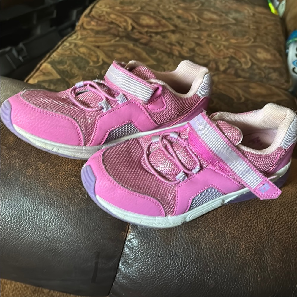 Skechers Pink and Purple Sneakers with Mesh Upper